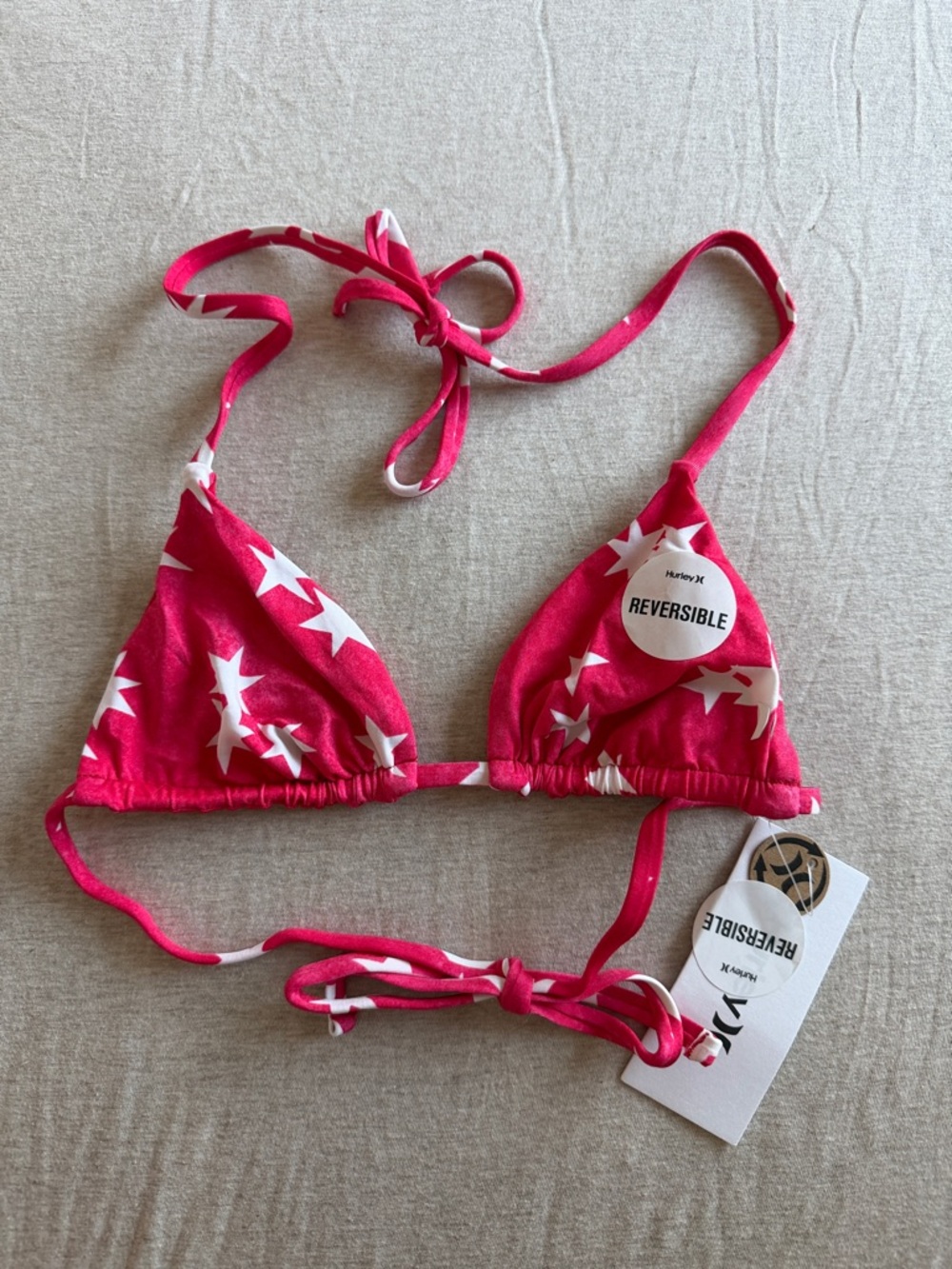 NWT Hurley Bikini Top